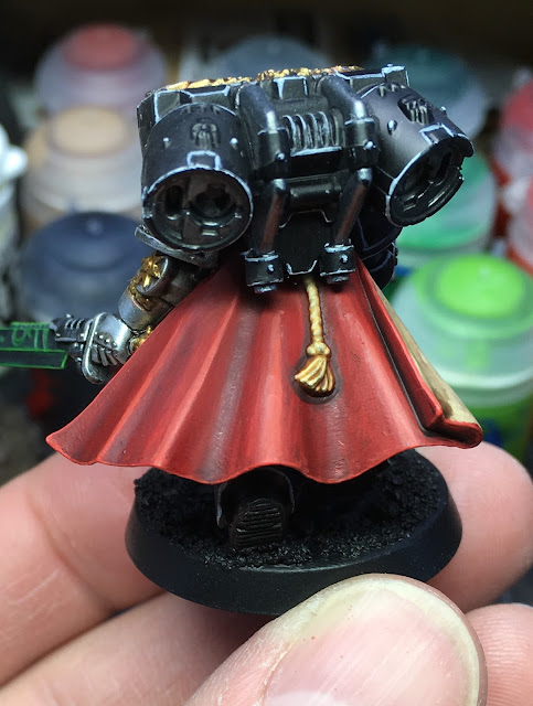 Deathwatch Watch Captain with Jump Pack WIP jump pack