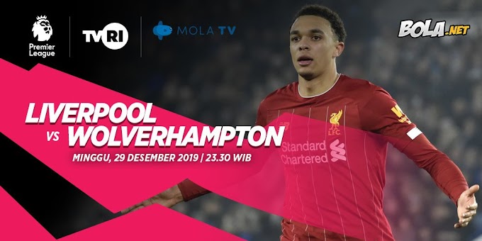 Prediksi Liverpool vs Wolverhampton 29 Desember 2019