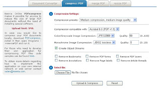 Reduce PDF files size easily.