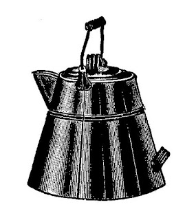 coffee pot vintage image