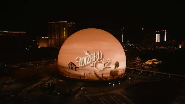 Google Cloud collaborates with Sphere Entertainment to reimagine the classic film The Wizard of Oz using AI technology. (c) Google