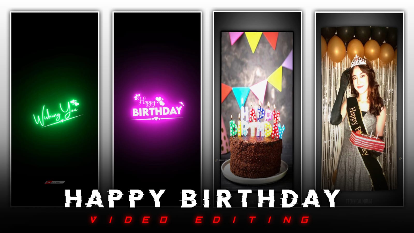Happy Birthday video editing// alight motion Happy Birthday Status editing