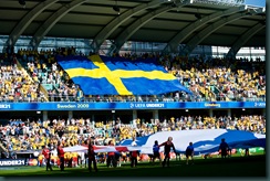 Fotboll, U21 EM, Semifinal, England - Sverige