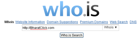 Who.is Search