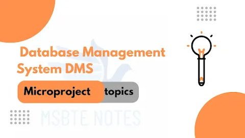 22319 Database Management System DMS microproject pdf