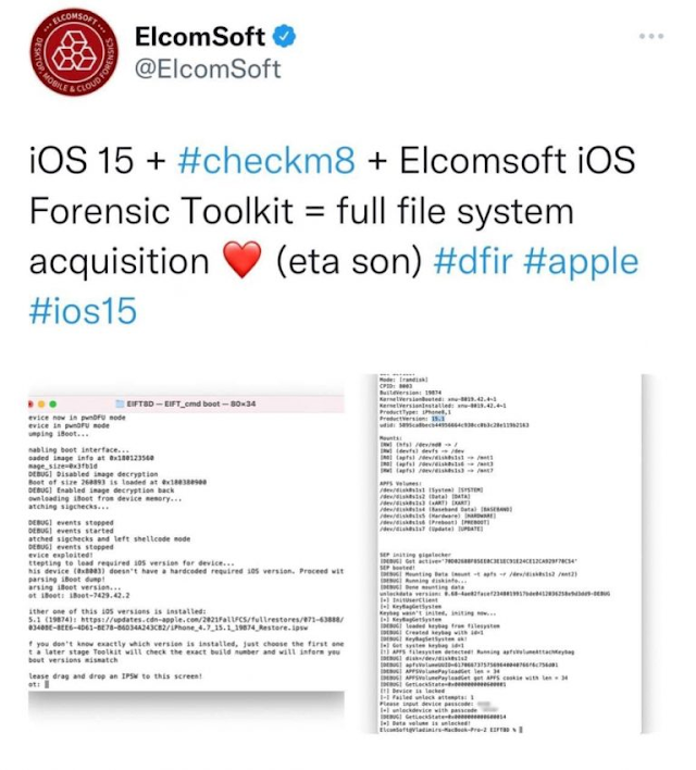 Checkra1n for ios 15 Jailbreak Coming Soon