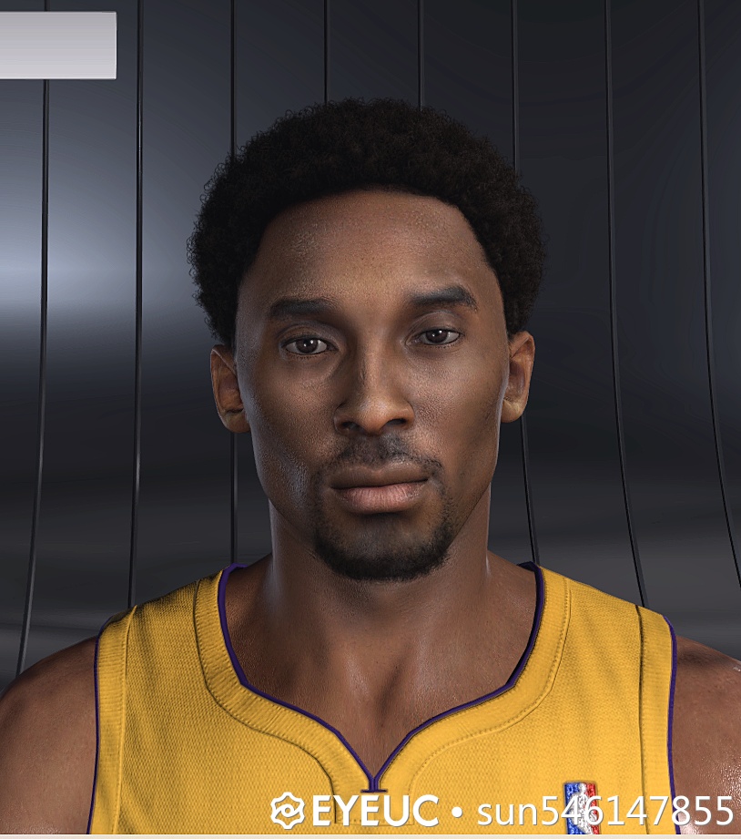 Kobe Bryant Cyberface (afro hair) by Mamba | NBA 2K22