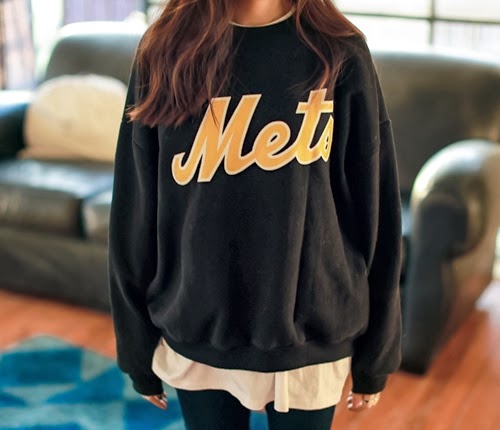 Mets Round Pullover