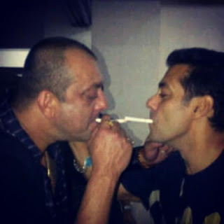 Salman Khan & Sanjay Dutt Rare Photos