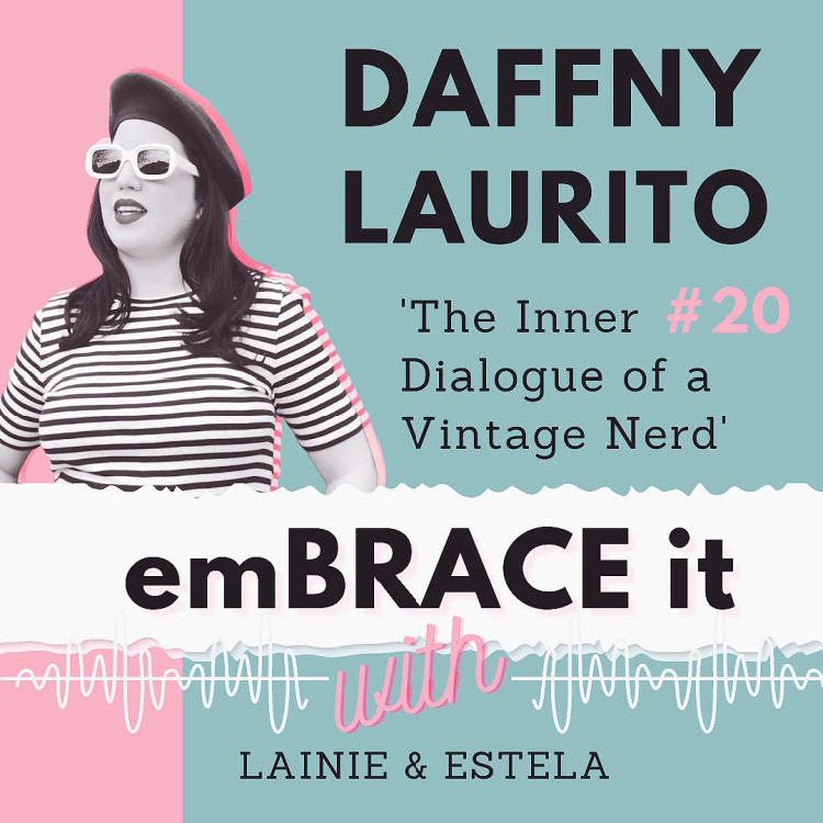 A Vintage Nerd, Vintage Blog, Disability and Fashion, EmBRACE it Podcast, CMT Blog, Retro Lifestyle Blogger, Podcast Blogger