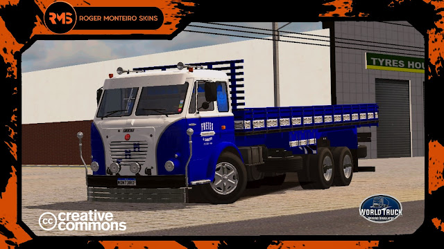 SKINS WORLD TRUCK DRIVING SIMULATOR ROGER MONTEIRO SKINS