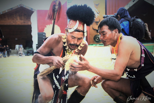 Naga Traditional Fire Making Competition | Hornbill Festival Nagaland 2015