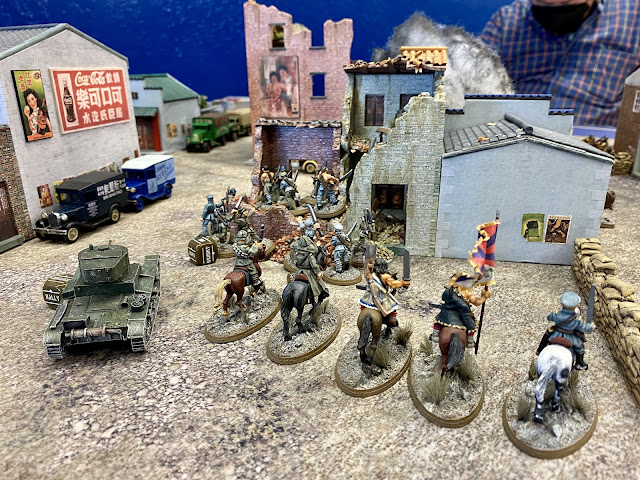 A 28mm early WW2 Bolt Action game pitting a Chinese warlord against Soviet Russians  for control of a border town