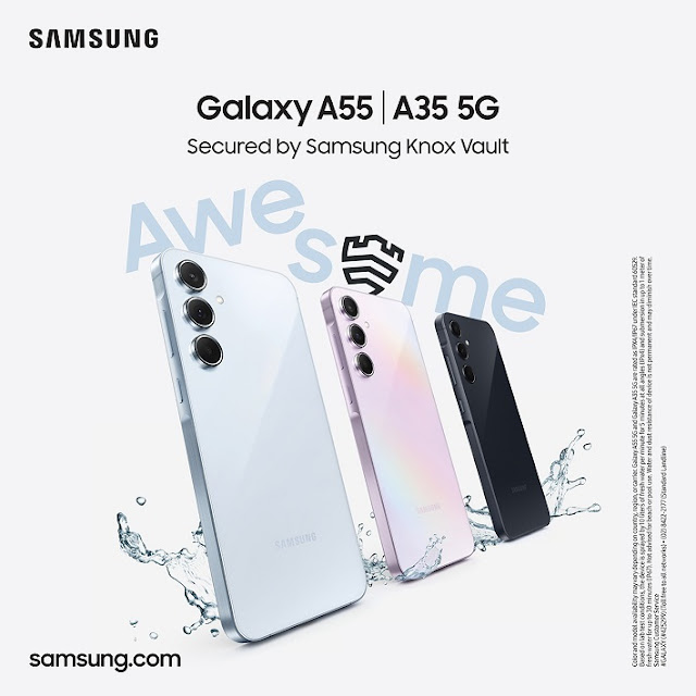 Latest Samsung Galaxy A55 5G and Galaxy A35 5G