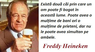 Citatul zilei: 4 noiembrie - Freddy Heineken