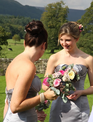 Adele & Phil Eccles "Pink & Pewter" Wedding at The Inn at Whitewell