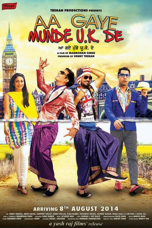 Aa Gaye Munde UK de poster