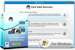 Free Download Tenorshare Card Data Recovery v4.0.2013.1.21 with Crack Full Version