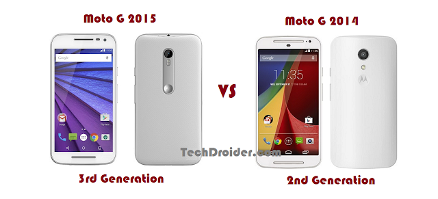 Moto G 2015 3rd Generation VS Moto G 2014 2nd Generation