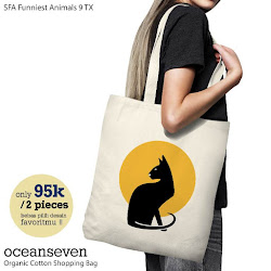 OceanSeven_Shopping Bag_Tas Belanja__Nature & Animal_SFA Funniest Animals 9 TX