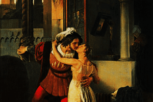 dipinto Romeo e Giulietta di Francesco Hayez