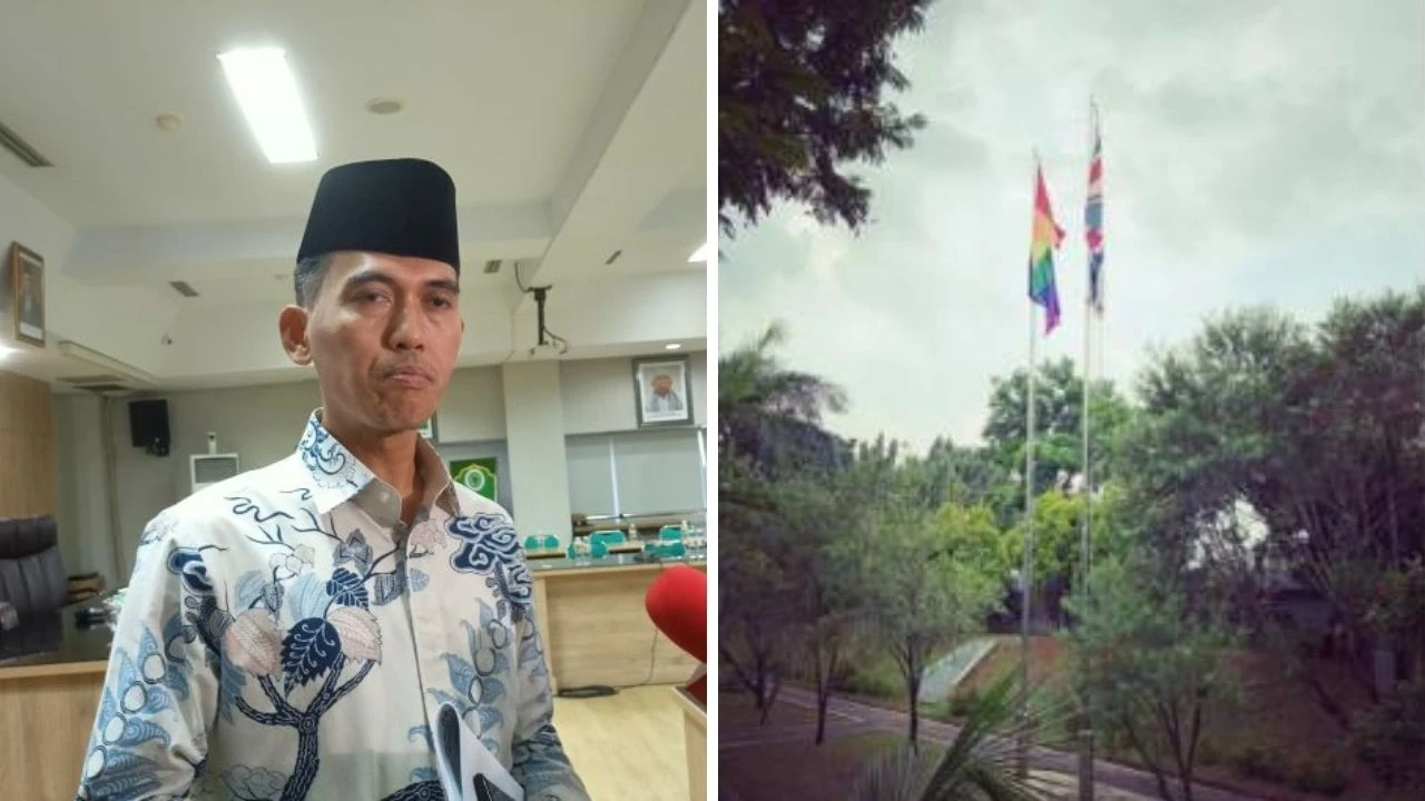 Geram Kedubes Inggris di RI Kibarkan Bendera LGBT, MUI: Ini Jelas Pelecehan!