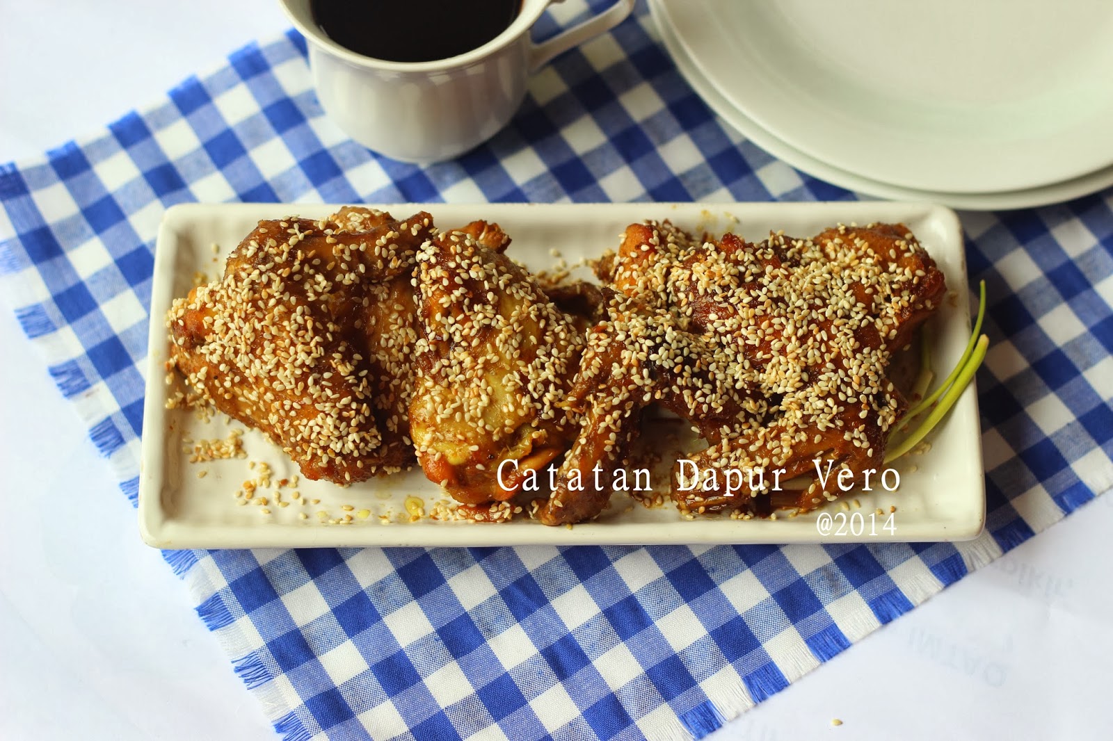   Catatan Dapur Vero: AYAM MASAK KECAP WIJEN