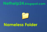 How to Make a Nameless Pc Folder