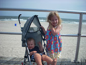 Our first time at the beach