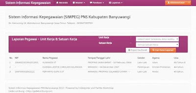 Download Sistem Informasi Kepegawaian