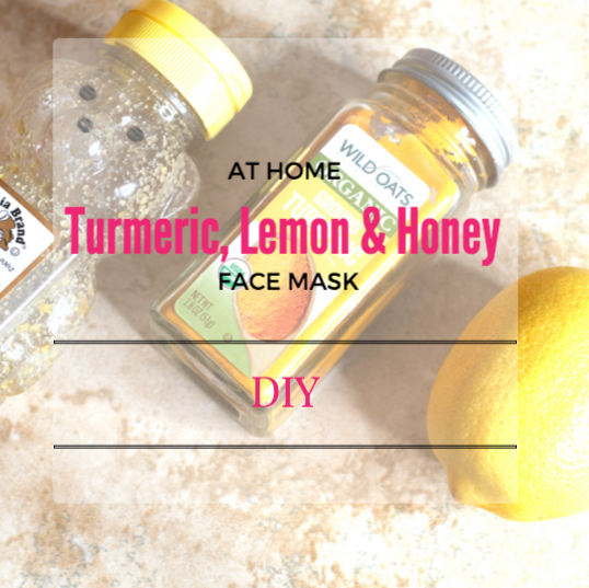 Honey lemon and turmeric for face
