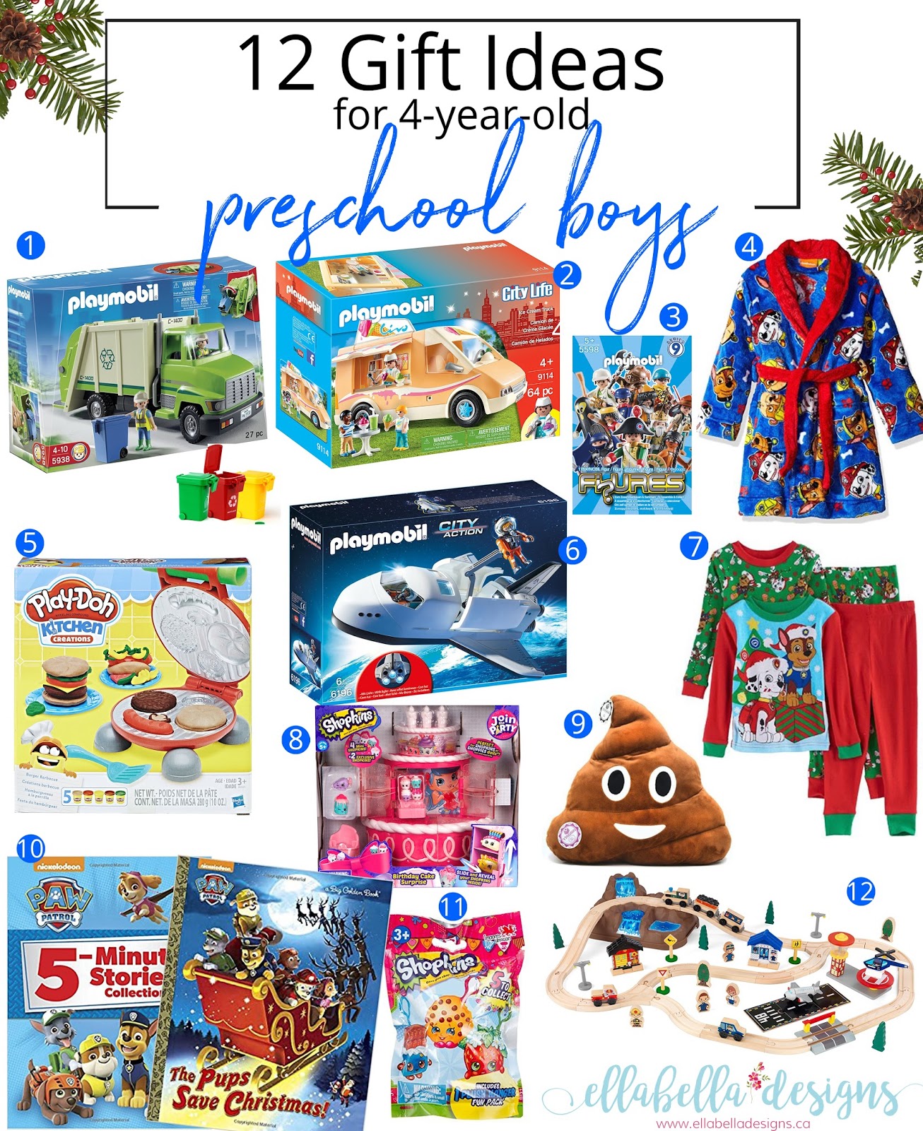 Ellabella Designs: 12 Gift Ideas for 4-year-old Toddler ...