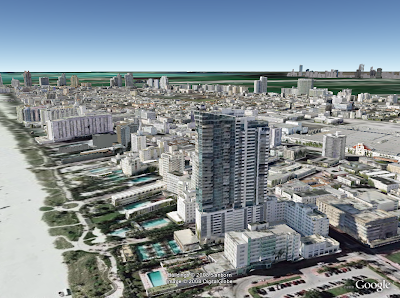 miami beach en 3d google earth