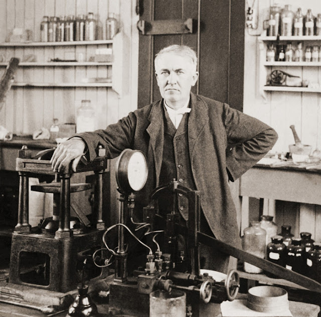 It excels in: Companies - Inventions- THOMAS EDISON.