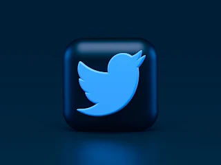 A 3d Twitter Logo