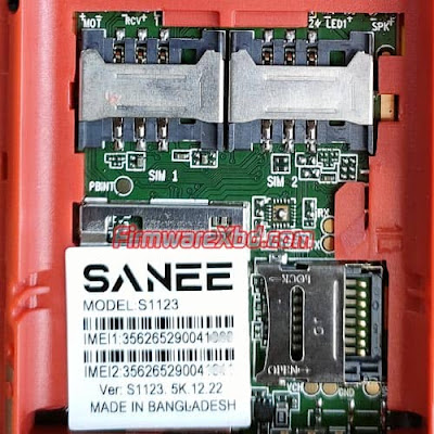 Sanee S1123 Flash File SC6531E
