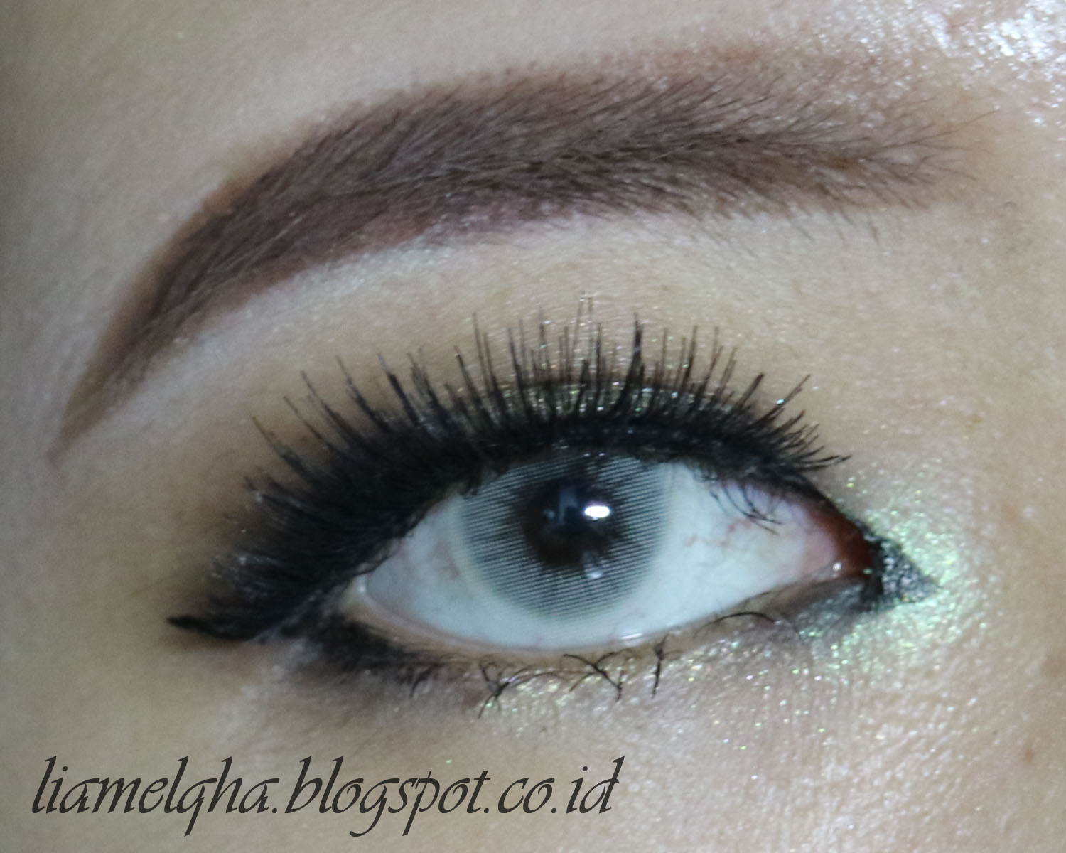 Tutorial Gold And Black Smokey Eyes Liamelqha Journey About Makeup