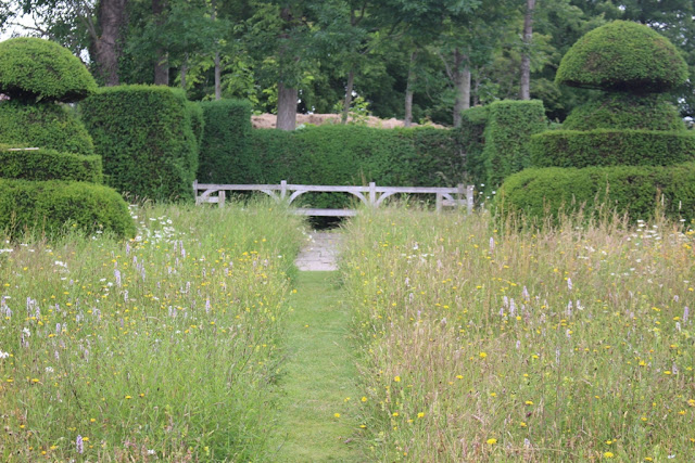 Meadow and topiary