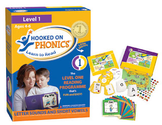 Hooked on Phonics Level 1 Box and Contents