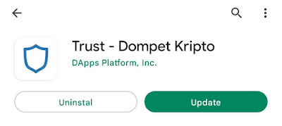 Unduh Trustwallet di Playstore