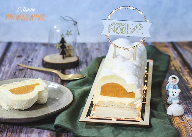 recette nbuche de noel mandarine