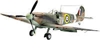 Revell 1/32 Supermarine SPITFIRE Mk.IIa (03986) Color Guide & Paint Conversion Chart