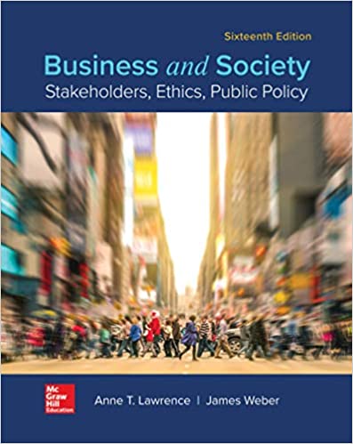 DOWNLOAD Business and Society 16th Edition [PDF]