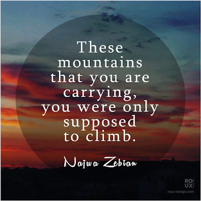 Najwa Zebian Quotes Mountains