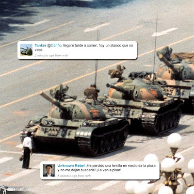 Tanque plaza de tiananmen 20 años