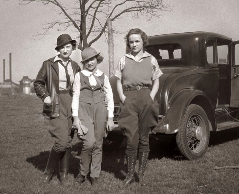 45 Cool Pics of Pants Styles That Women Often Wore in the 1930s