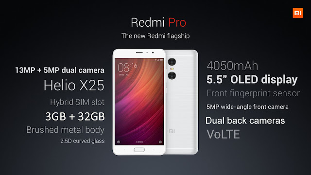 Daftar Spesifikasi Xioami Redmi Pro 2 Dengan RAM 6GB