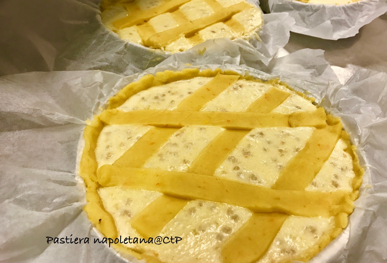 Pastiera Napoletana Con Crema Cuoca A Tempo Perso