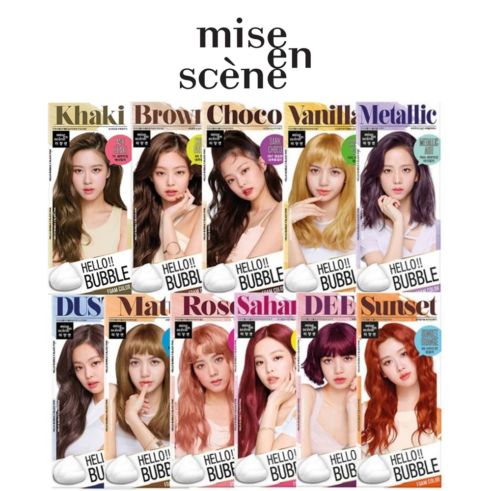 Mise En Scene Hello Bubble Foam Color Hair Dye