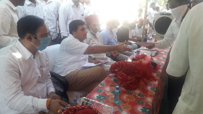  राजस्व मंत्री की जनसुनवाई में समस्याओं का हुआ निस्तारण